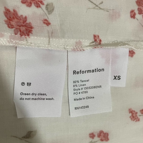 Reformation Ports Wrap Mini Dress - Picture 9 of 12